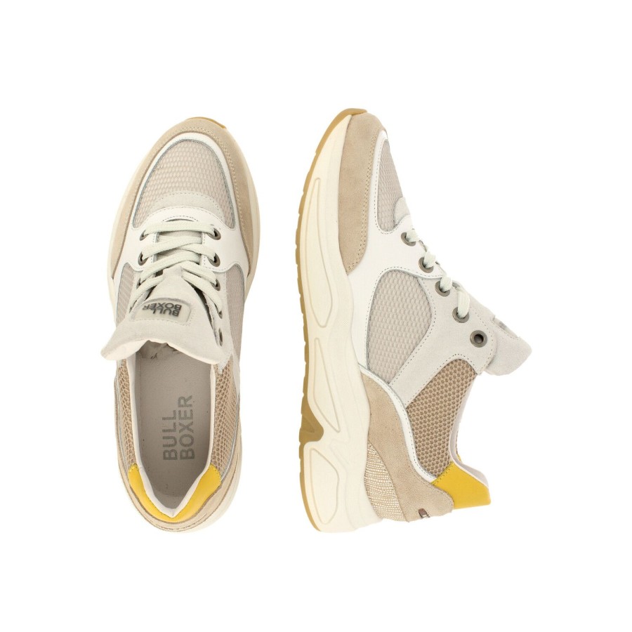 Sneaker Niedrig | Bullboxer Sneaker Beige 295018E5C_Swbytd