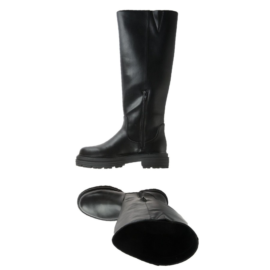 Klassische Stiefel | Bullboxer Stiefel Schwarz 171505F7S_Blcktd