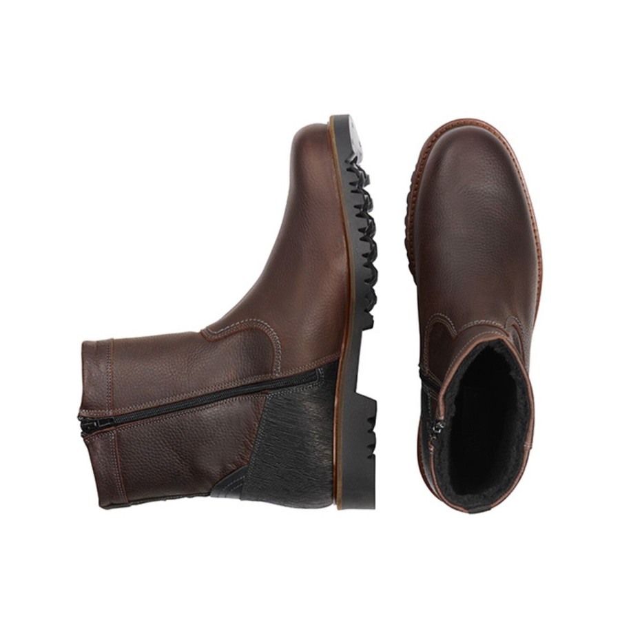 Schnurstiefel | Bullboxer Stiefel Dunkelbraun 250K96652Bdbbksu