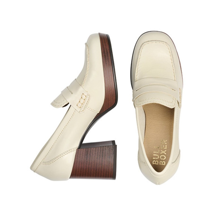 Klassische Pumps | Bullboxer Pumps Offwhite 256003E4L_Cremtd