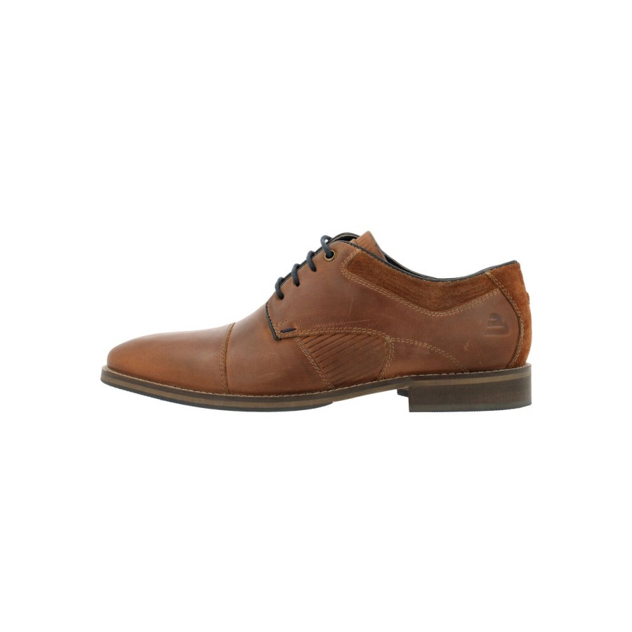 Klassische Schnurschuhe | Bullboxer Schnurschuh Cognac 681I26284Qcognsu