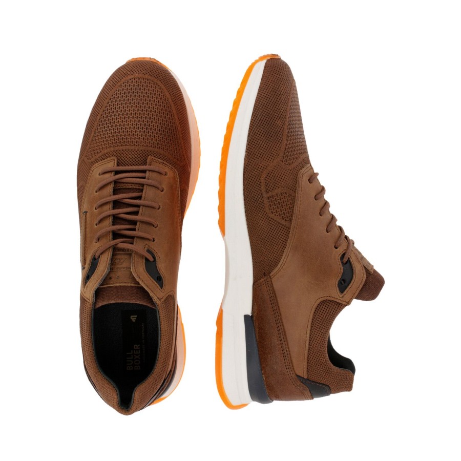 Sneaker Niedrig | Bullboxer Sneaker Braun 989K20567Bfycgsu