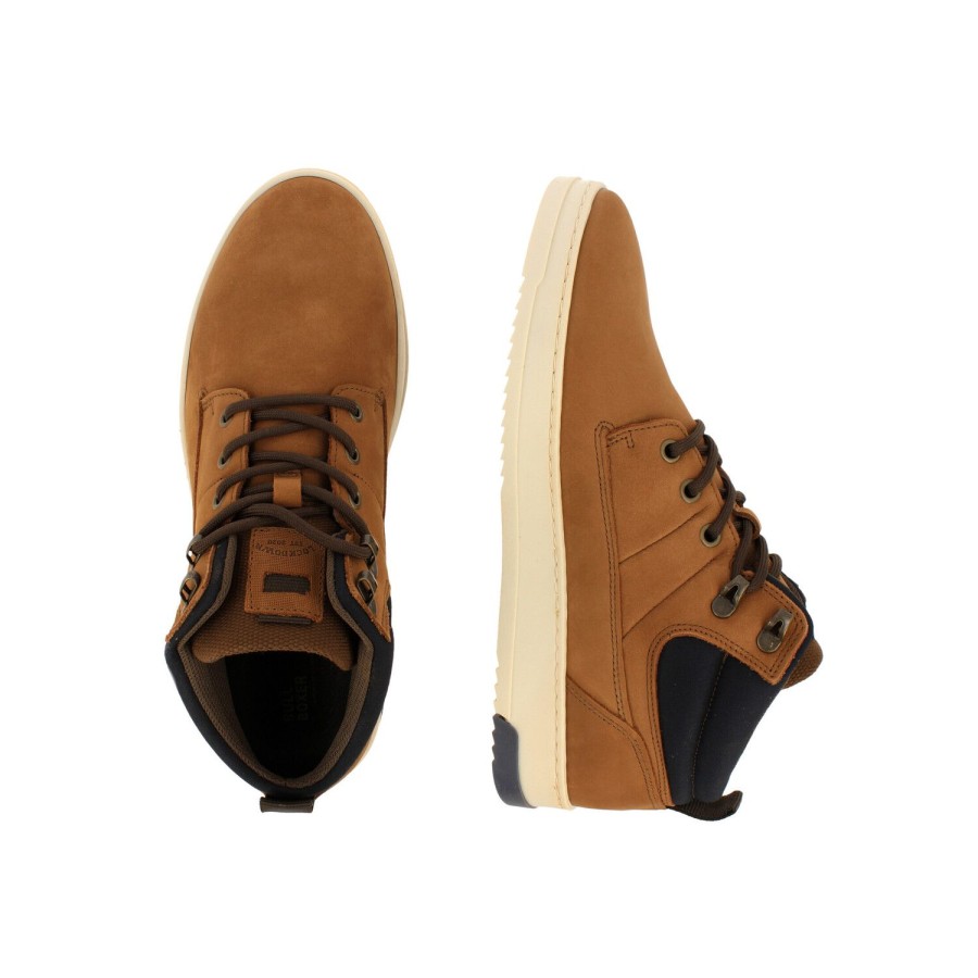 Sneaker Hoch | Bullboxer Sneaker Tan/Cognac 616P51476Aconasu