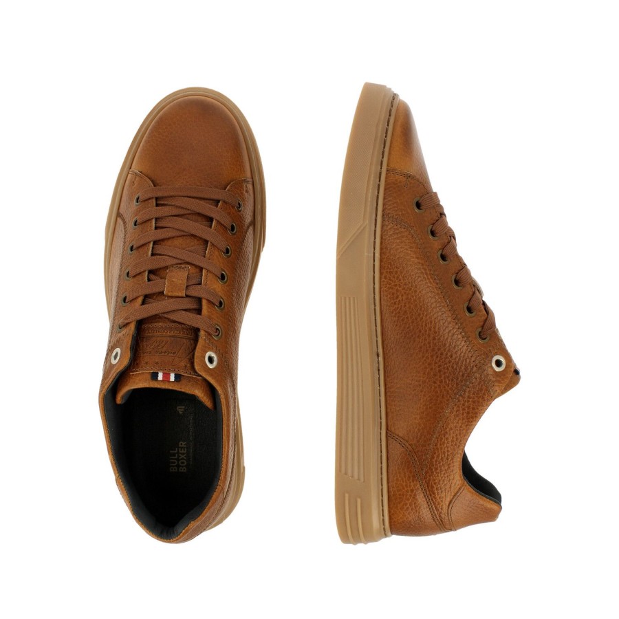 Sneaker Niedrig | Bullboxer Sneaker Tan/Cognac 213K26611Fp718Su