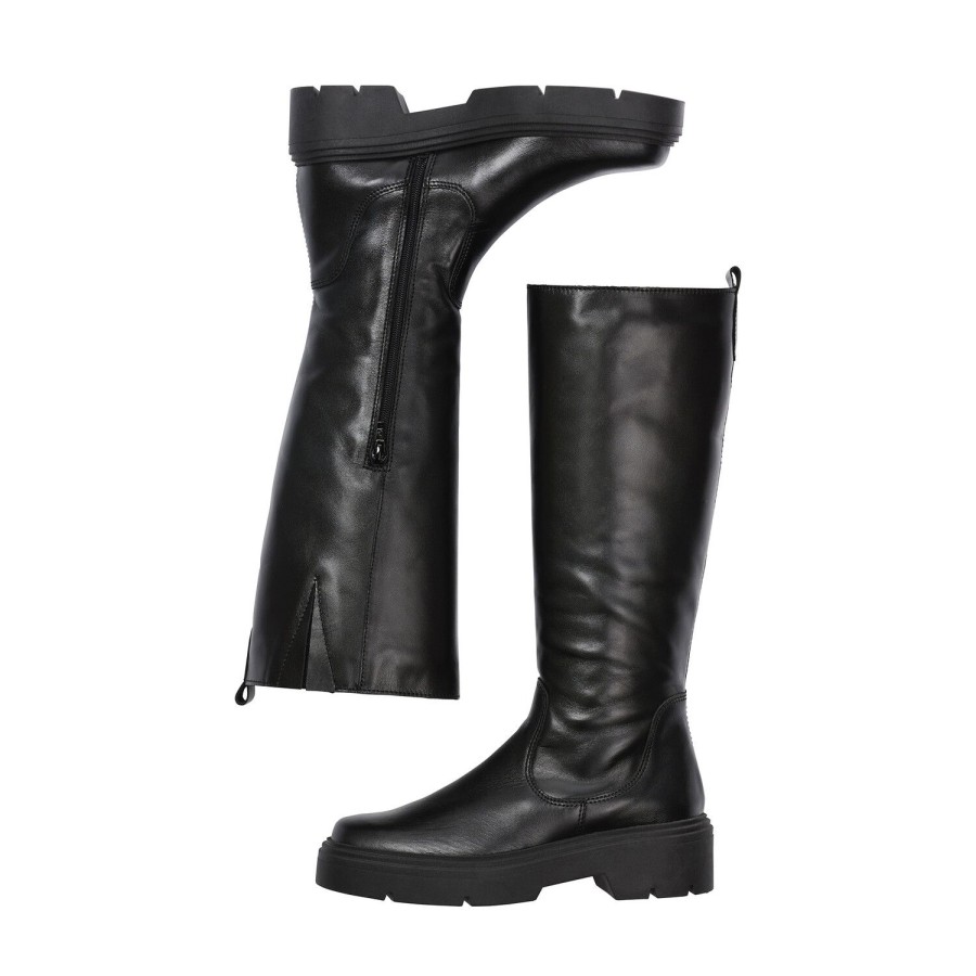 Klassische Stiefel | Bullboxer Stiefel Schwarz 316500E7L_Bkbktd