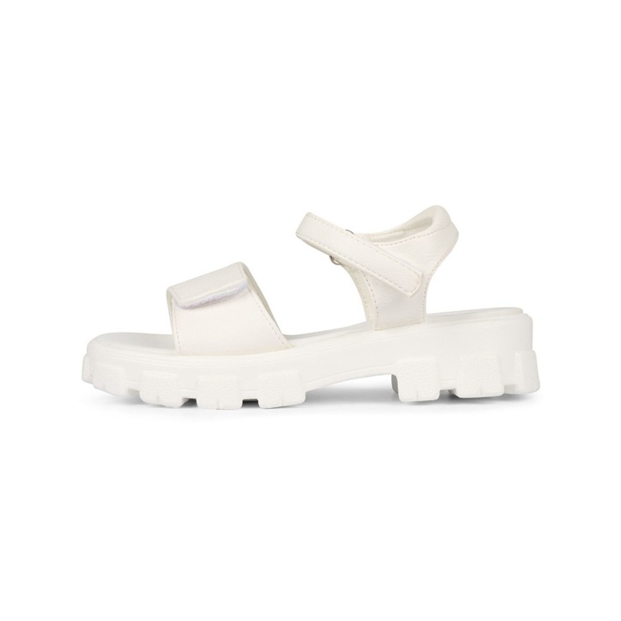 Riemchensandalen | Bullboxer Sandale Weis Auc000F1S_Whitk