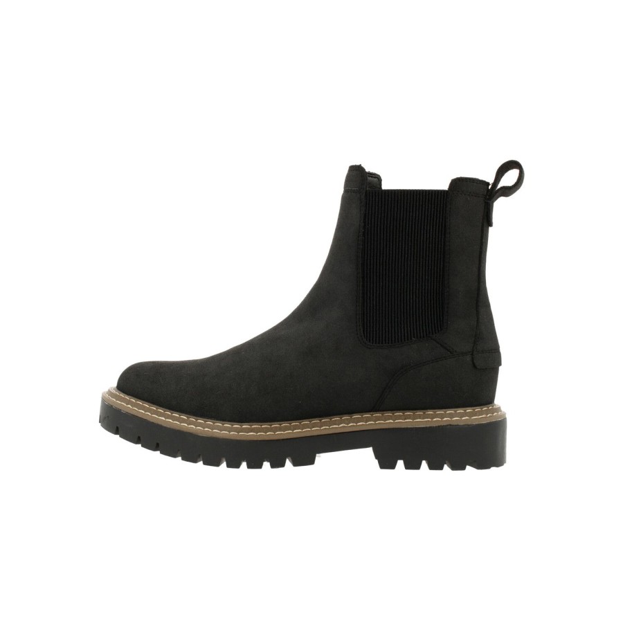 Stiefeletten | Bullboxer Chelsea Boots Schwarz 295X48402Ablcksu