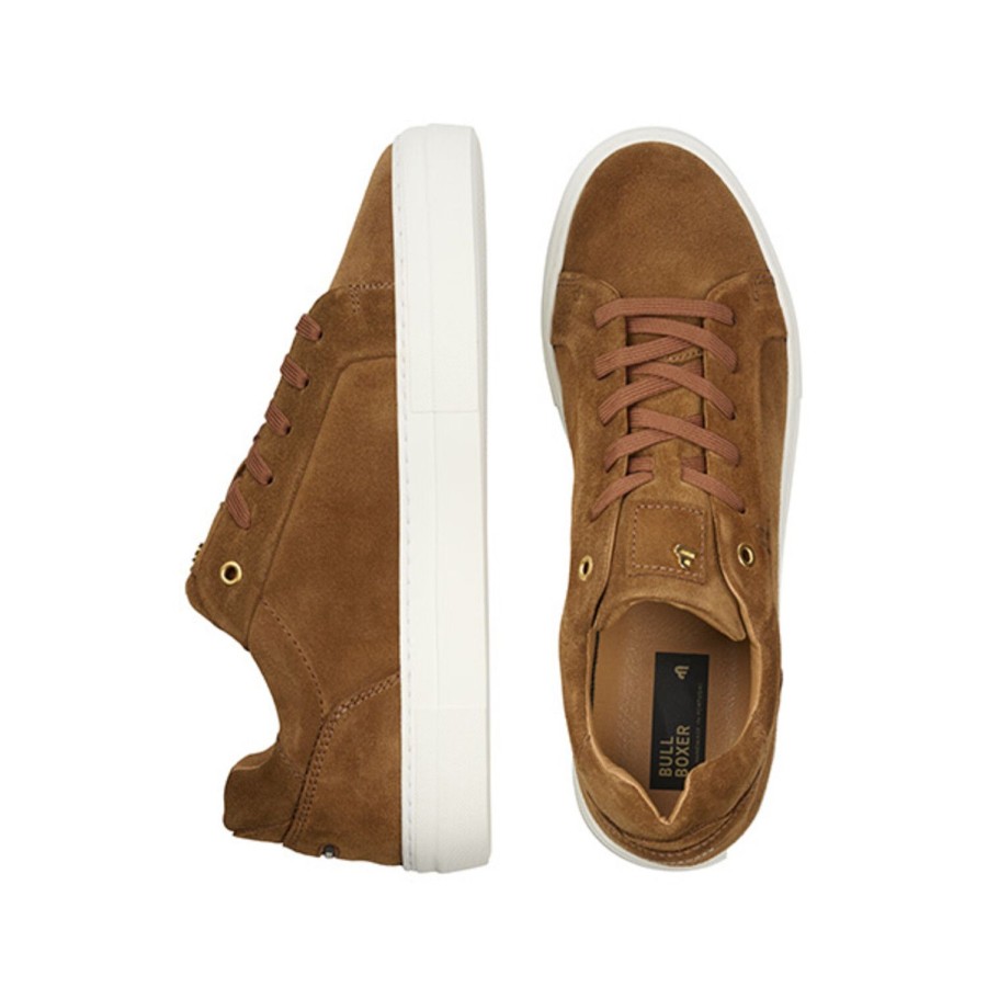 Sneaker Niedrig | Bullboxer Sneaker Low Cognac 885P21344Acognsu