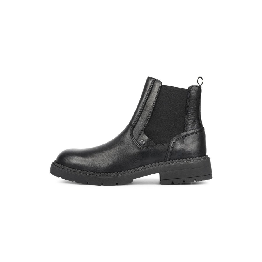 Stiefeletten | Bullboxer Chelsea Boots Schwarz 277N70038Ablcksu