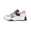 Turnschuhe | Bullboxer Sneaker Weis-Rosa Atp001E5L_Whpkkb