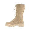 Schnurstiefel | Bullboxer Stiefel Beige/Taupe 610517E7C_Almdtd