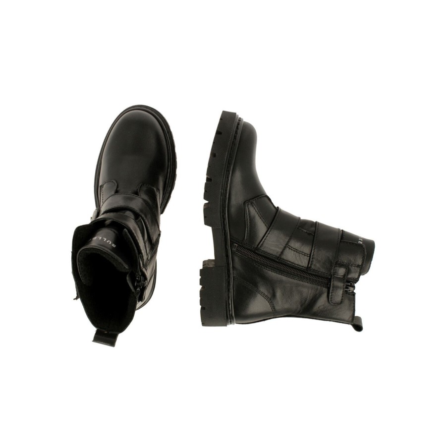 Stiefel | Bullboxer Stiefeletten Schwarz Ajs501E6L_Blblkb