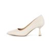 Klassische Pumps | Bullboxer Pumps Offwhite 181002F3S_Putttd