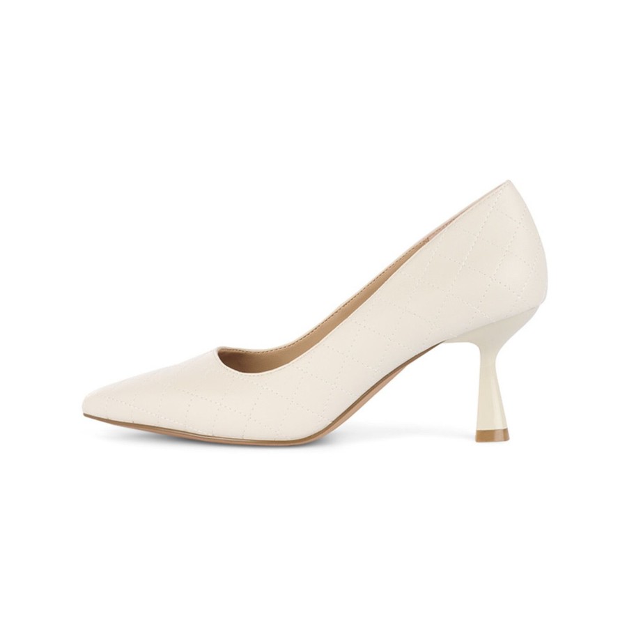 Klassische Pumps | Bullboxer Pumps Offwhite 181002F3S_Putttd