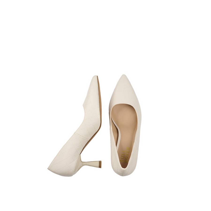 Klassische Pumps | Bullboxer Pumps Offwhite 181002F3S_Putttd