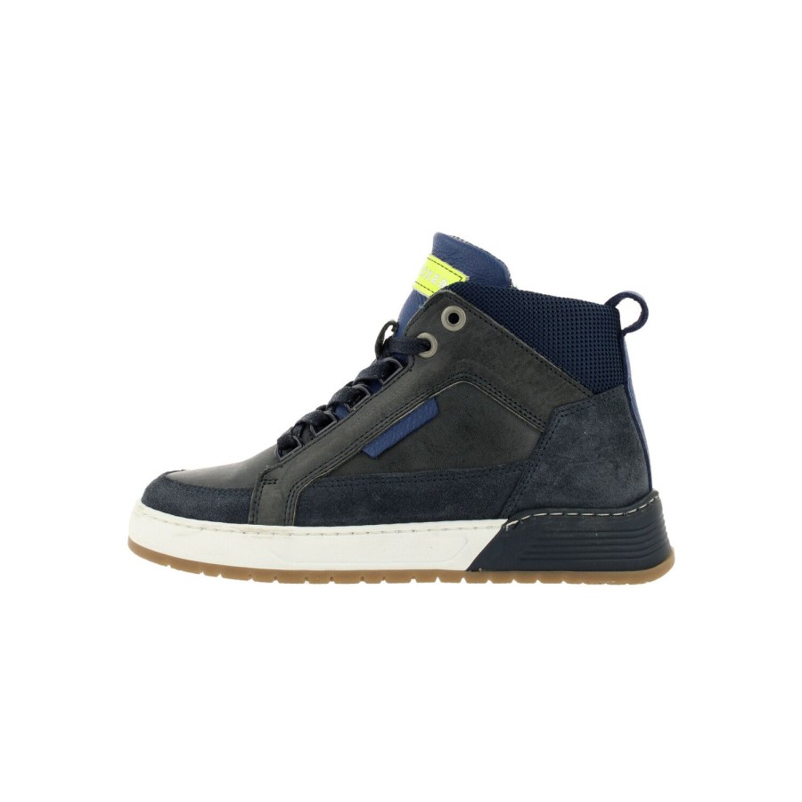 Turnschuhe | Bullboxer Sneaker Blau Aof500E6L_Nighkb