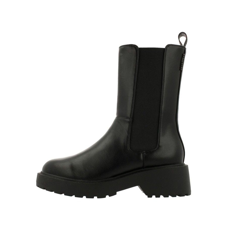 Chelsea-Stiefel | Bullboxer Chelsea Boots Schwarz 020508F6S_Blcktd