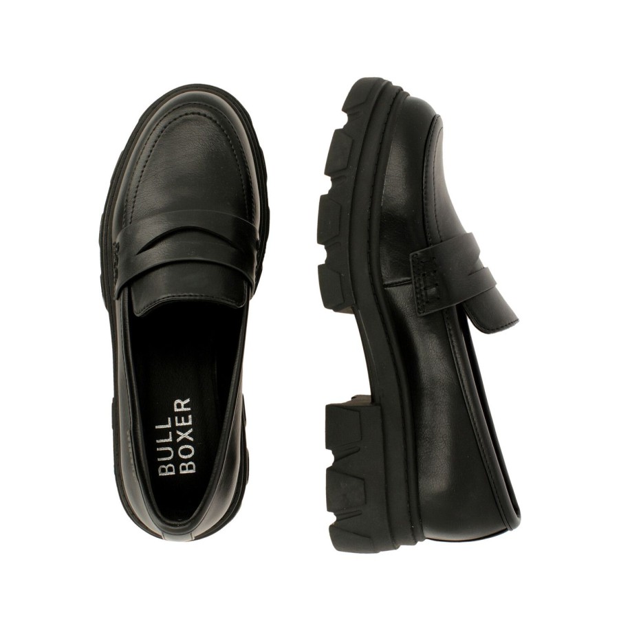 Slipper | Bullboxer Loafer Schwarz 267000F4S_Blcktd