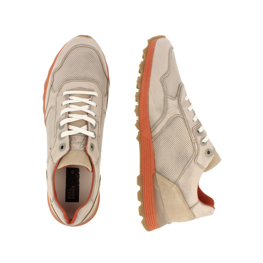 Sneaker Niedrig | Bullboxer Sneaker Beige/Taupe 373K20438Awssosu