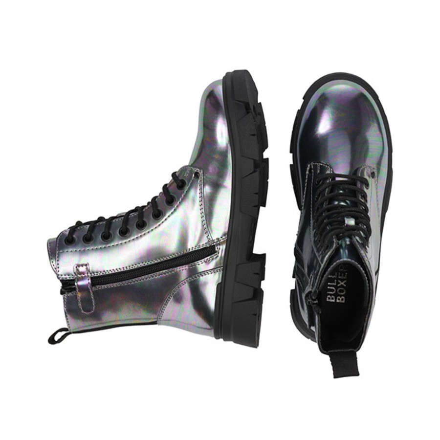 Stiefel | Bullboxer Stiefel Metallic Aaf504F6S_Petrkb