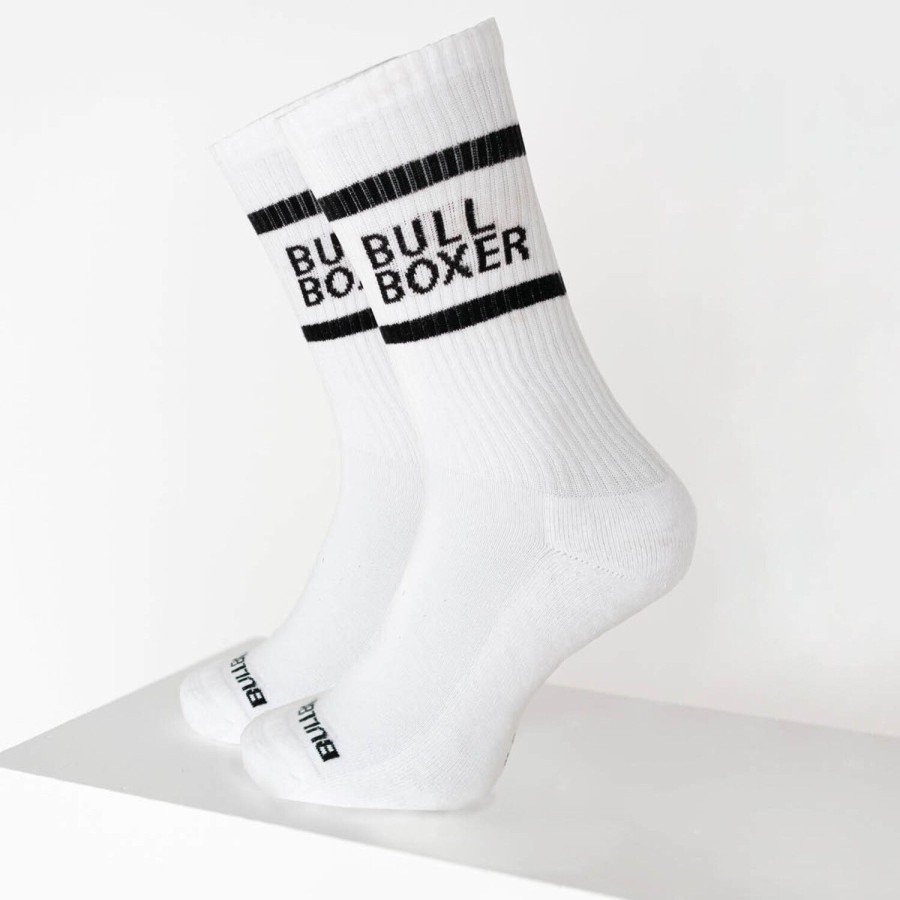 Socken | Bullboxer Socken Herren Weis/Weis 2Er-Pack