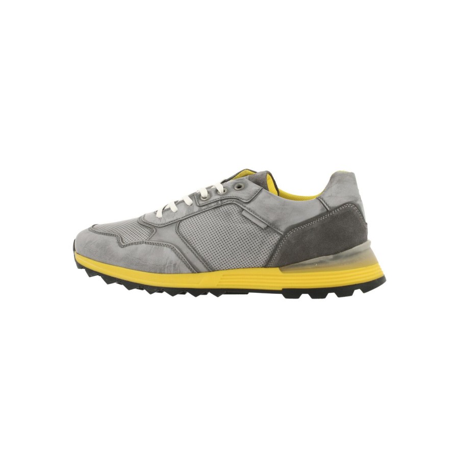 Sneaker Niedrig | Bullboxer Sneaker Grau 373K20438Awggysu